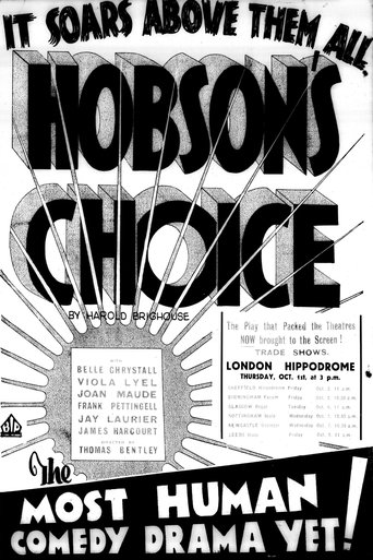Hobson's Choice Poster of Hobson's Choice