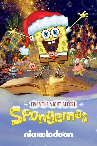 Twas The Night Before Spongemas Poster of Twas The Night Before Spongemas