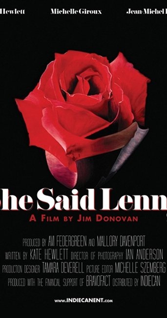 She Said Lenny Poster of She Said Lenny