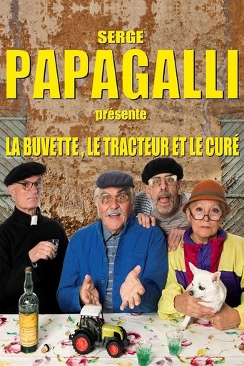 La buvette, le tracteur et le curé Poster of La buvette, le tracteur et le curé