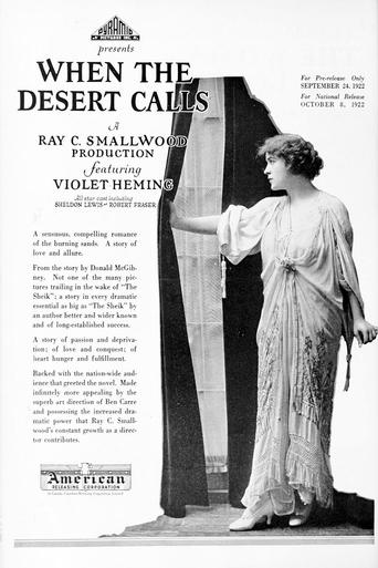When the Desert Calls Poster of When the Desert Calls
