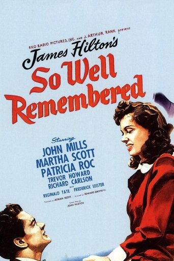 So Well Remembered Poster of So Well Remembered