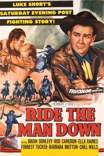 Ride the Man Down Poster of Ride the Man Down