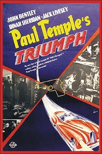 Paul Temple's Triumph Poster of Paul Temple's Triumph