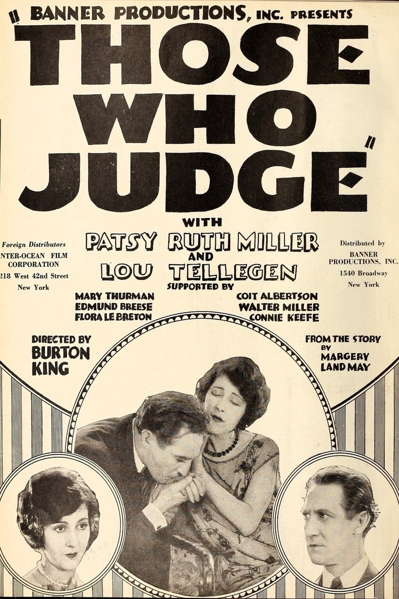 Those Who Judge Poster of Those Who Judge