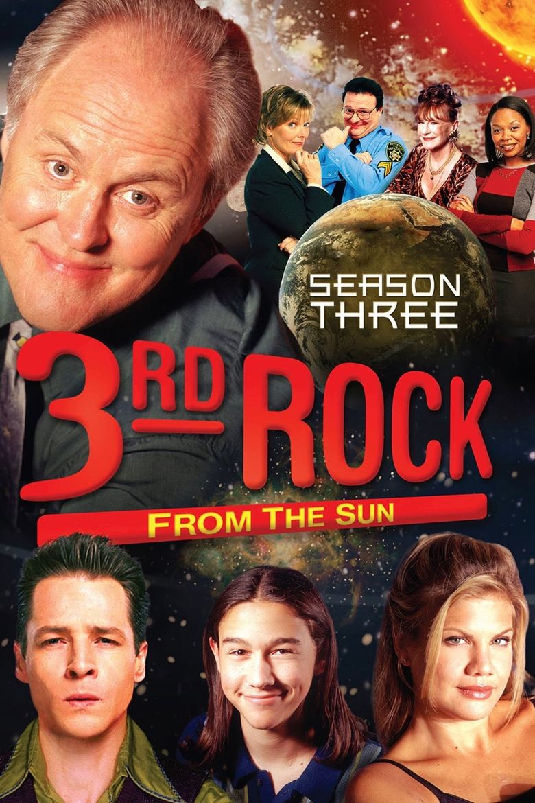 Episodes in 3rd Rock From The Sun - Season 3 - Season 3 Poster of Episodes in 3rd Rock From The Sun - Season 3 - Season 3