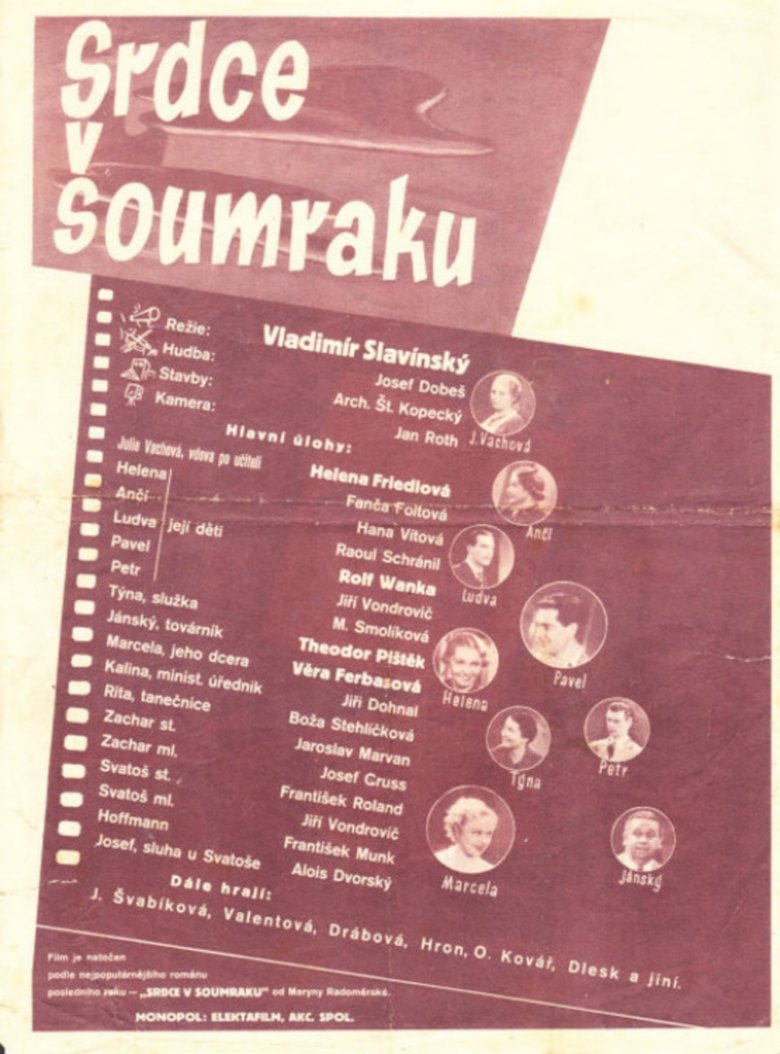 Srdce v soumraku Poster of Srdce v soumraku
