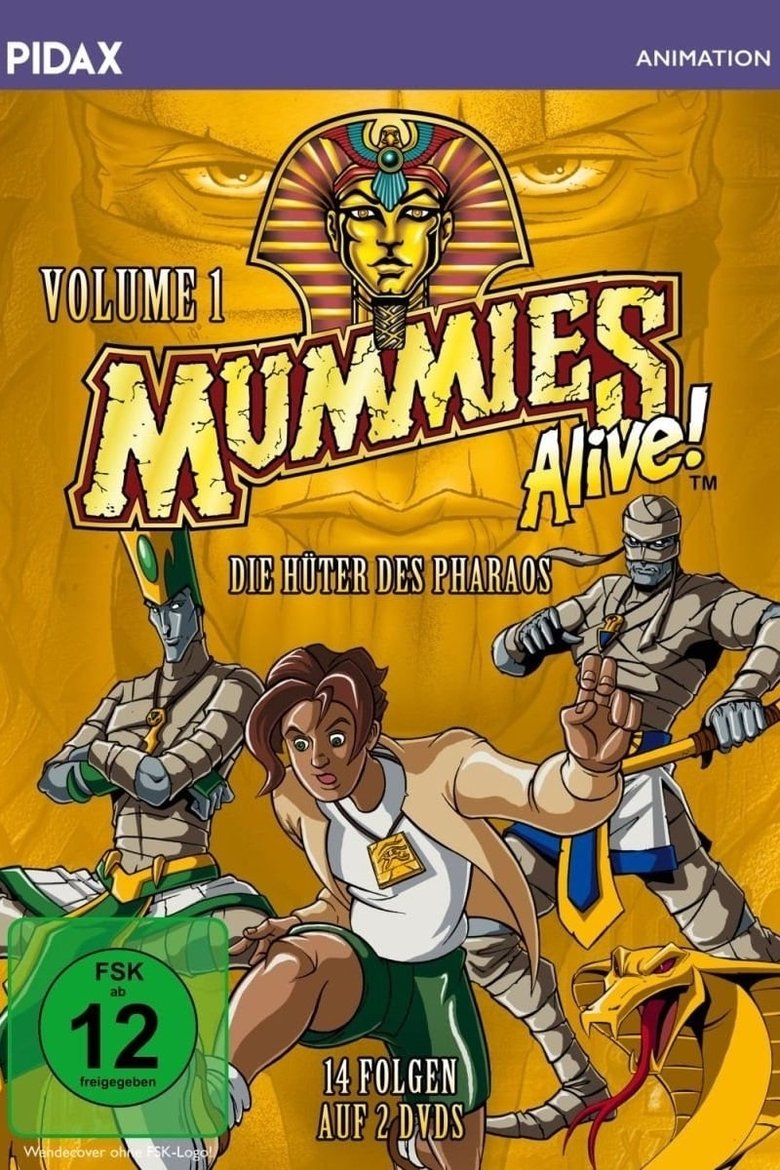 Cast and Crew in Mummies Alive! - Season 1 - Episode 9 - Body Slam Poster of Cast and Crew in Mummies Alive! - Season 1 - Episode 9 - Body Slam