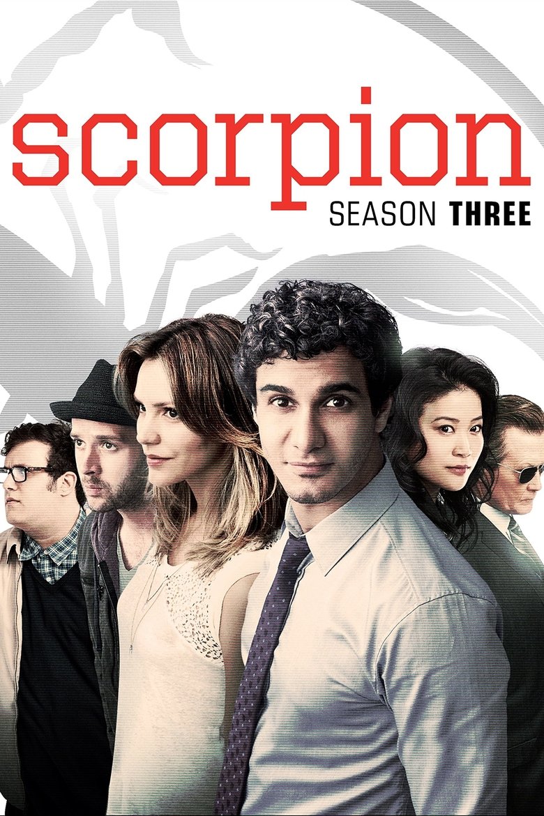 Cast and Crew in Scorpion - Season 3 - Episode 25 - Scorp Family Robinson Poster of Cast and Crew in Scorpion - Season 3 - Episode 25 - Scorp Family Robinson