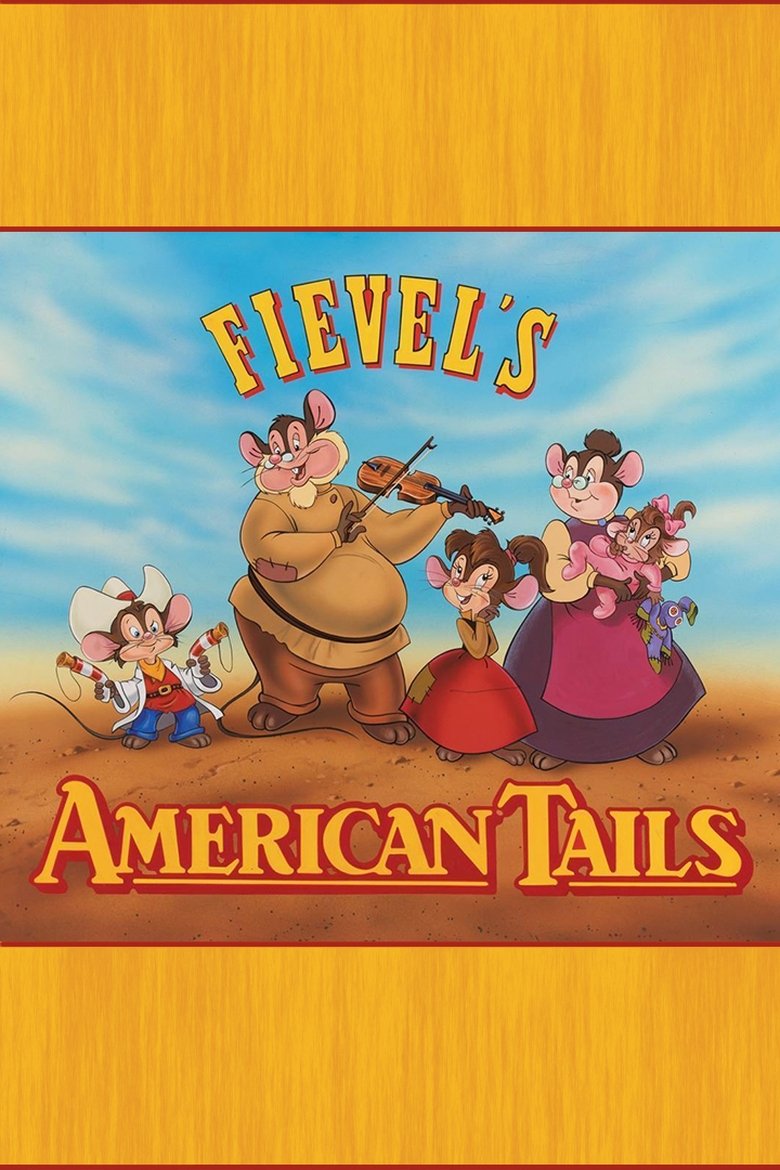 Fievel's American Tails Poster of Fievel's American Tails