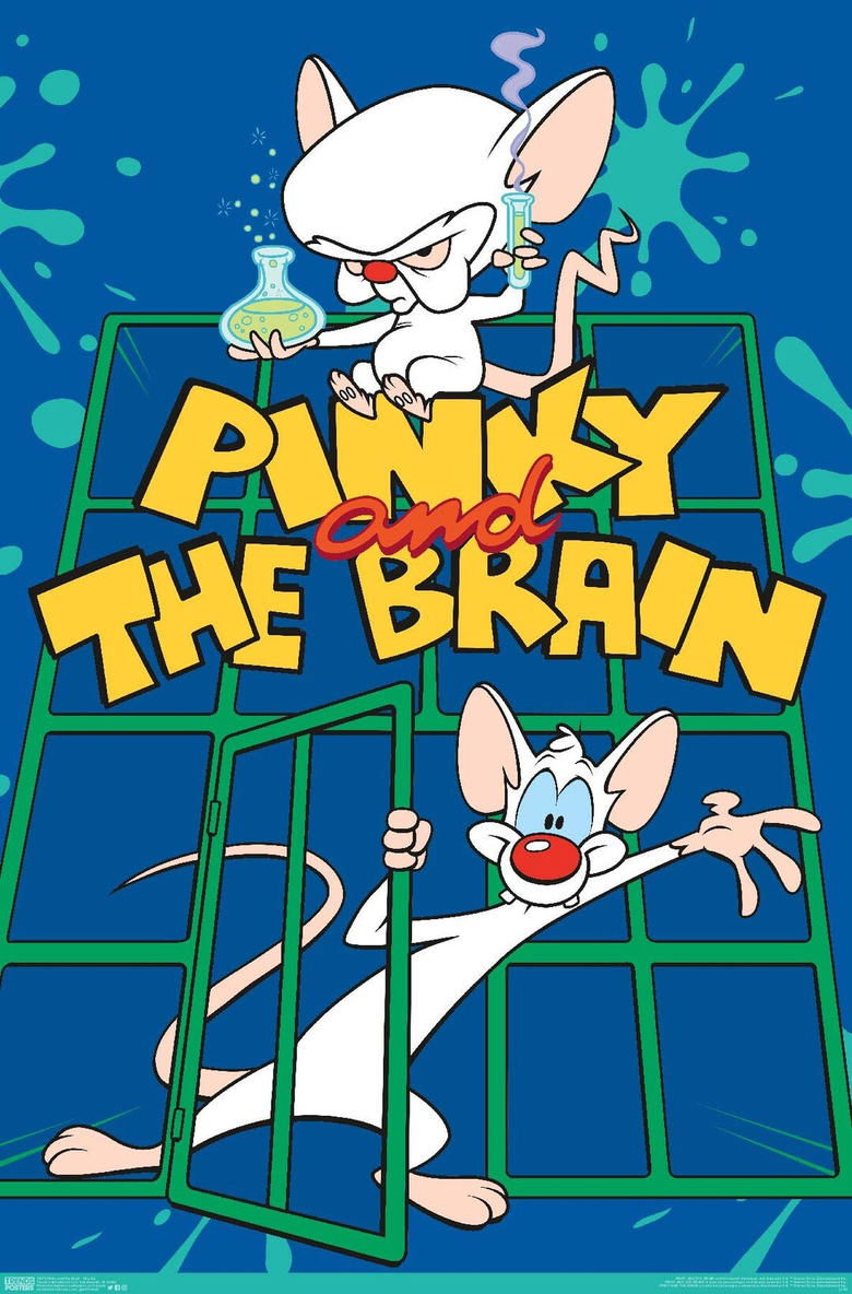 Pinky and the Brain Poster of Pinky and the Brain