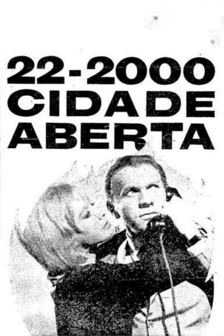 22–2000 Cidade Aberta Poster of 22–2000 Cidade Aberta