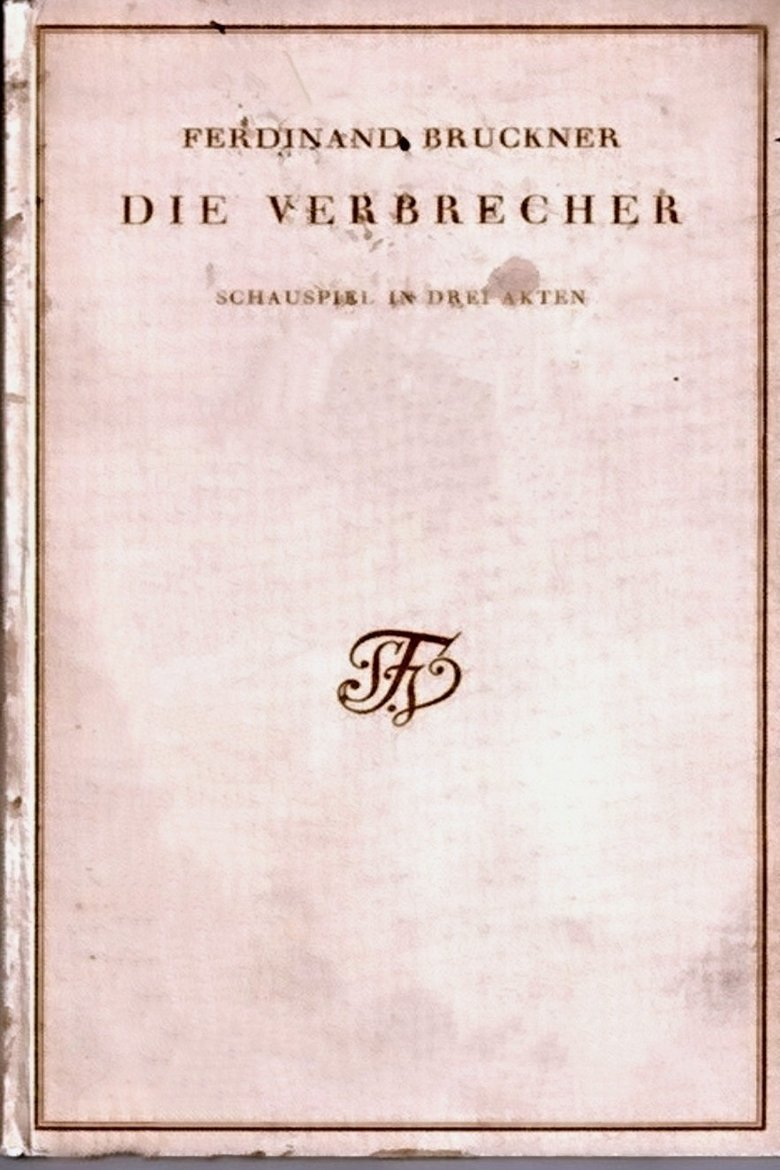 Die Verbrecher Poster of Die Verbrecher