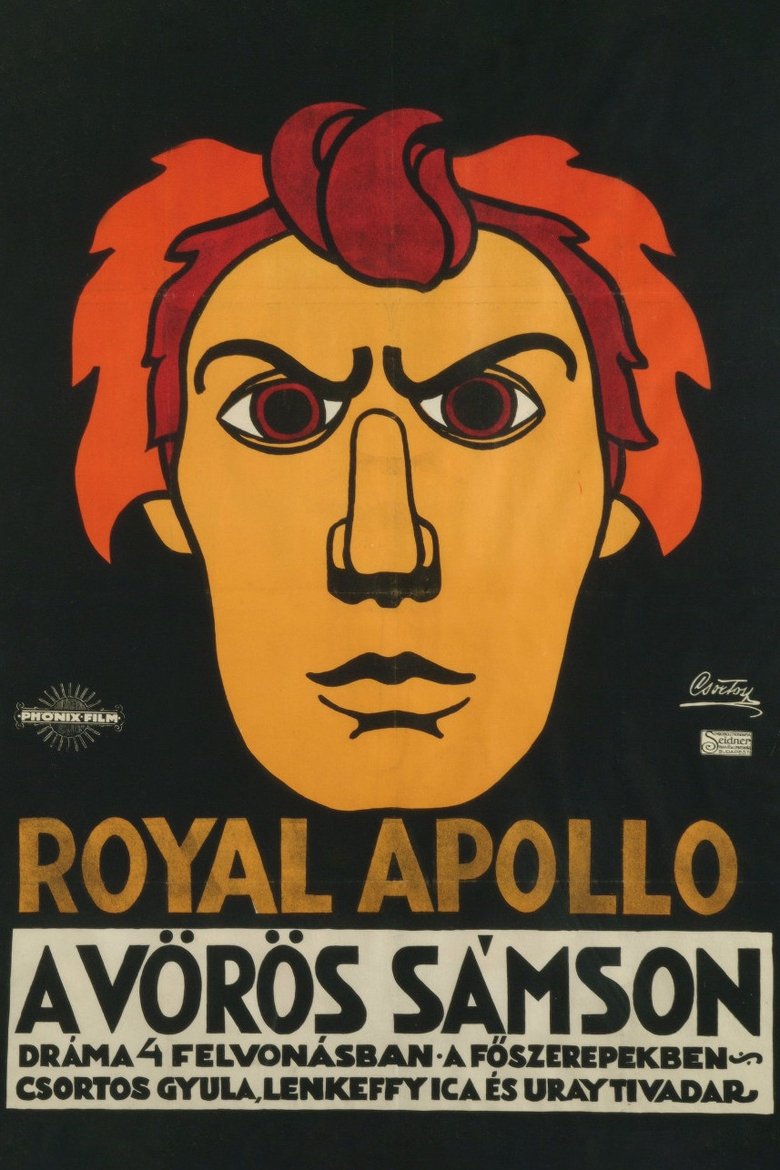 A vörös Sámson Poster of A vörös Sámson