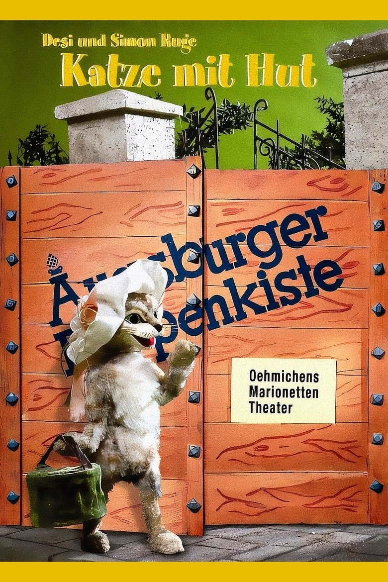 Augsburger Puppenkiste - Katze mit Hut Poster of Augsburger Puppenkiste - Katze mit Hut