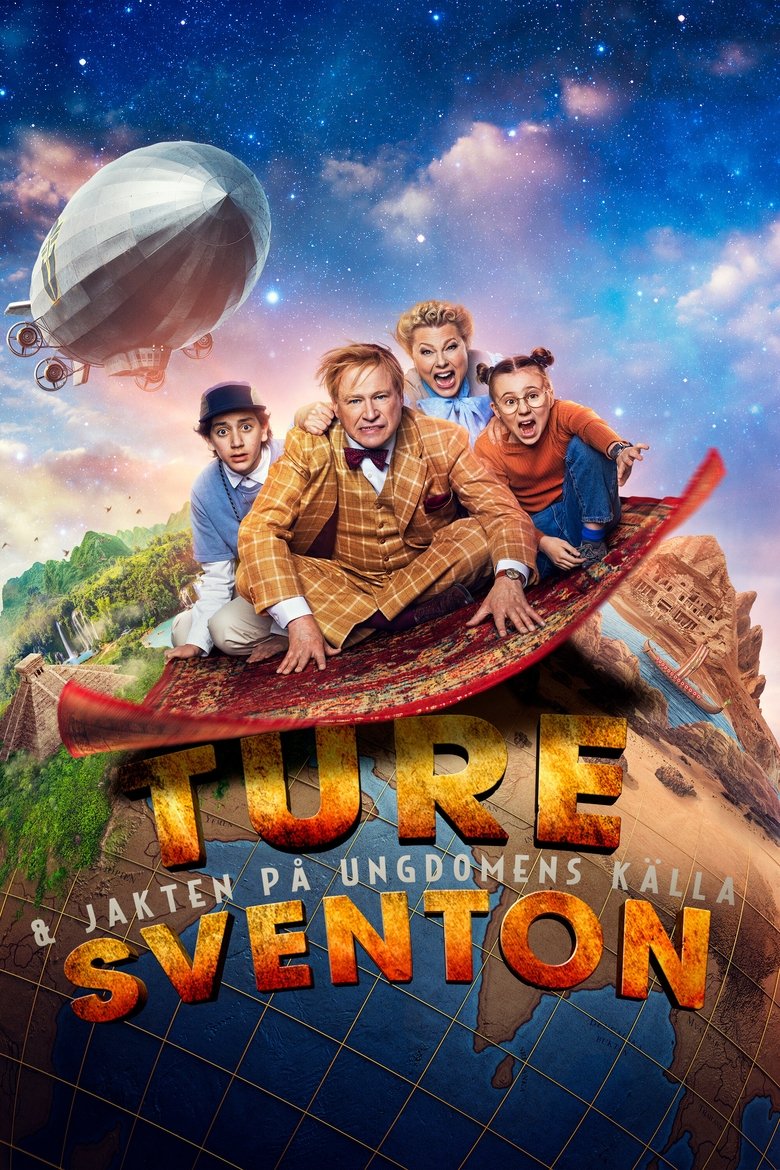 Ture Sventon och jakten på ungdomens källa Poster of Ture Sventon och jakten på ungdomens källa