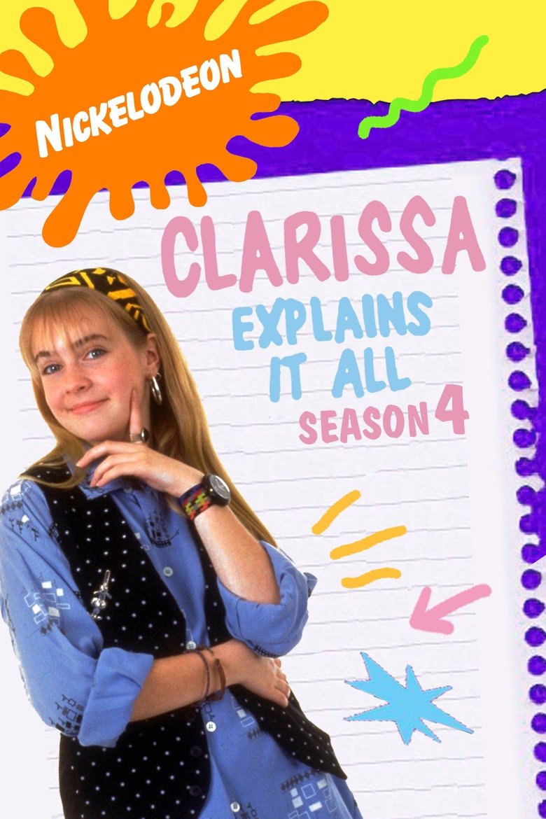 Episodes in Clarissa Explains It All - Season 4 - Season 4 Poster of Episodes in Clarissa Explains It All - Season 4 - Season 4