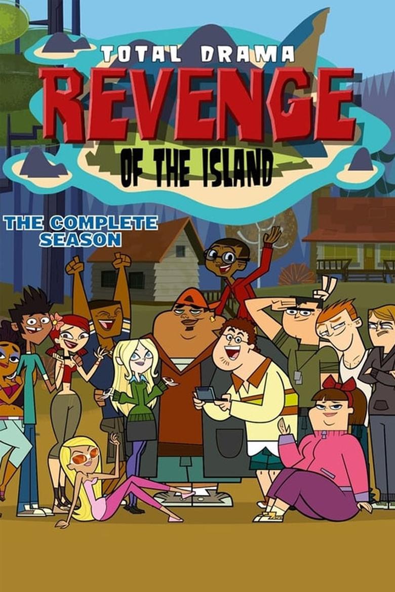 Total Drama: Revenge of the Island Poster of Total Drama: Revenge of the Island