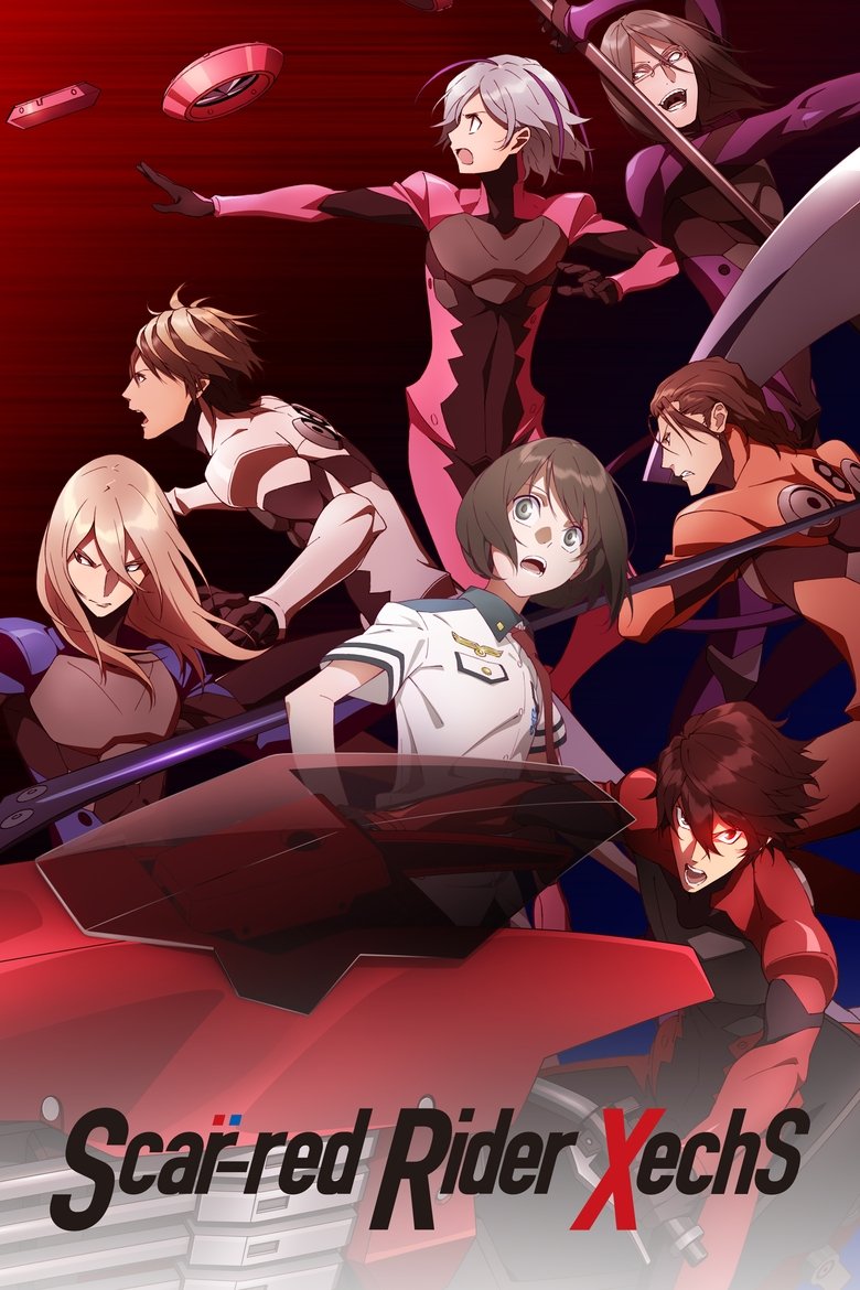 Scared Rider Xechs Poster of Scared Rider Xechs