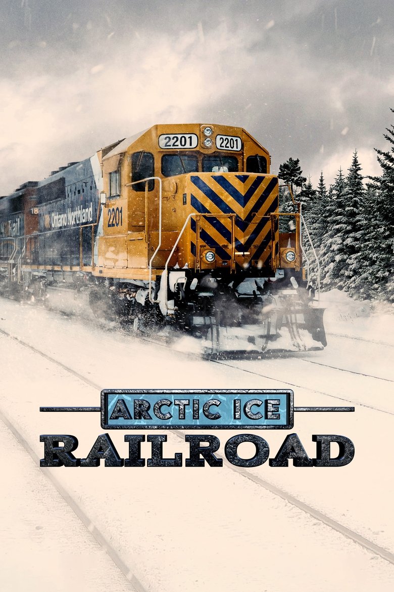 Arctic Ice Railroad Poster of Arctic Ice Railroad