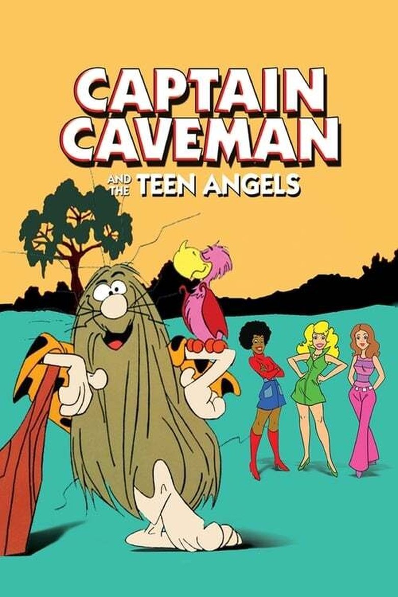 Captain Caveman and the Teen Angels Poster of Captain Caveman and the Teen Angels