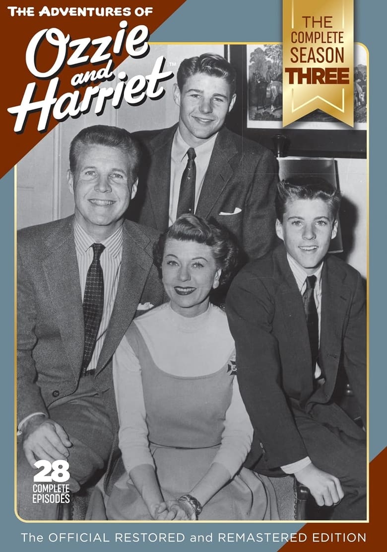 Episodes in The Adventures Of Ozzie And Harriet - Season 3 - Season 3 Poster of Episodes in The Adventures Of Ozzie And Harriet - Season 3 - Season 3