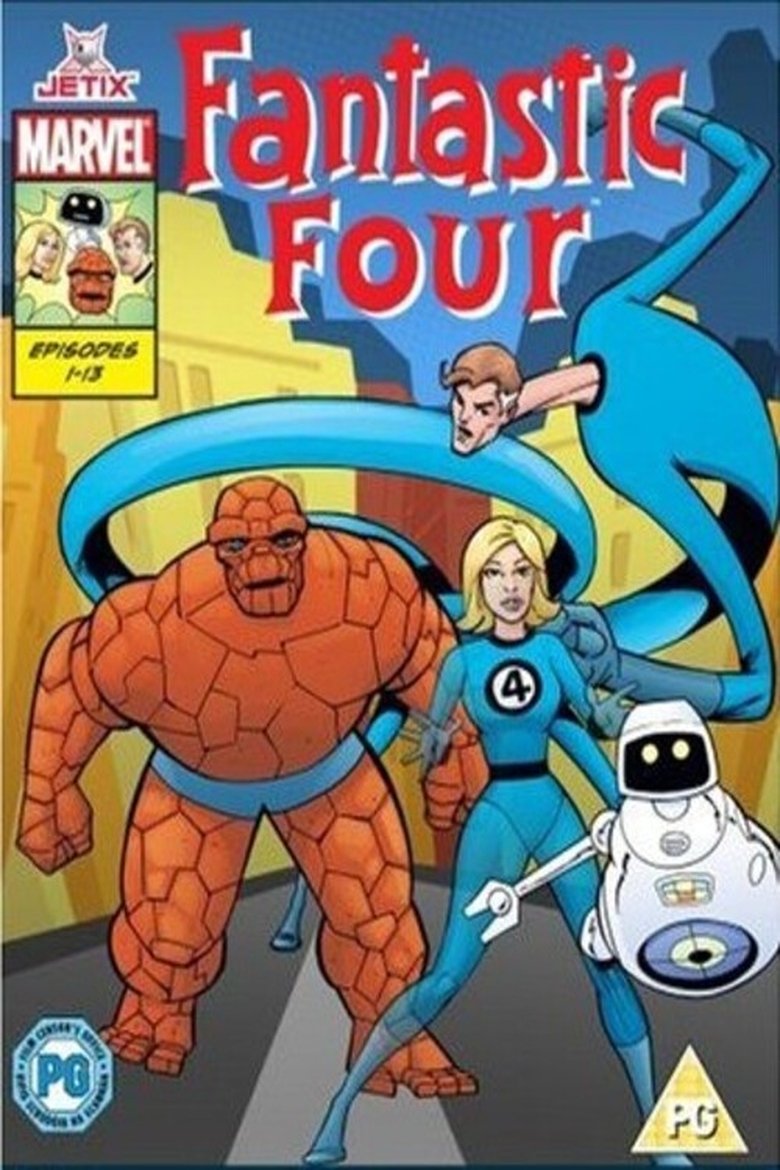 Cast and Crew in The Fantastic Four - Season 1 - Episode 13 - Blastarr, The Living Bomb Burst Poster of Cast and Crew in The Fantastic Four - Season 1 - Episode 13 - Blastarr, The Living Bomb Burst