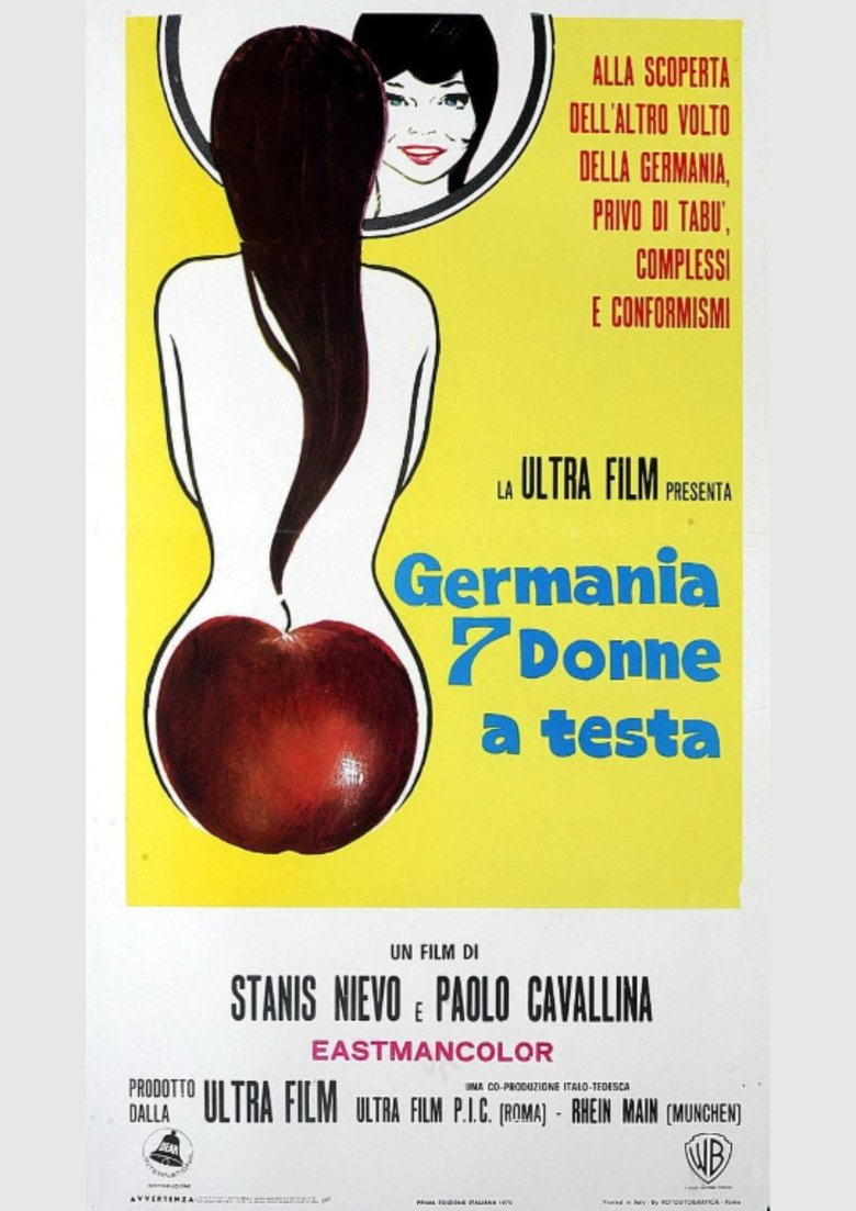 Germania 7 donne a testa Poster of Germania 7 donne a testa