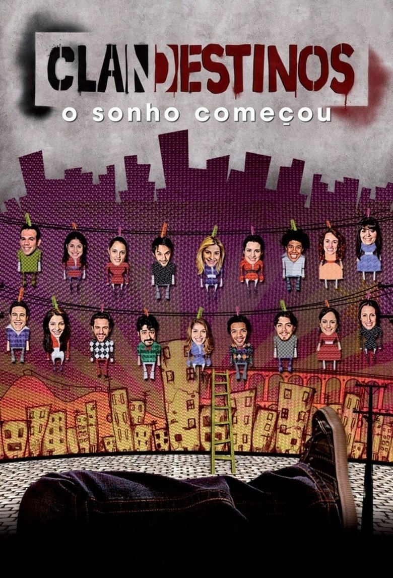 Clandestinos: O Sonho Começou Poster of Clandestinos: O Sonho Começou