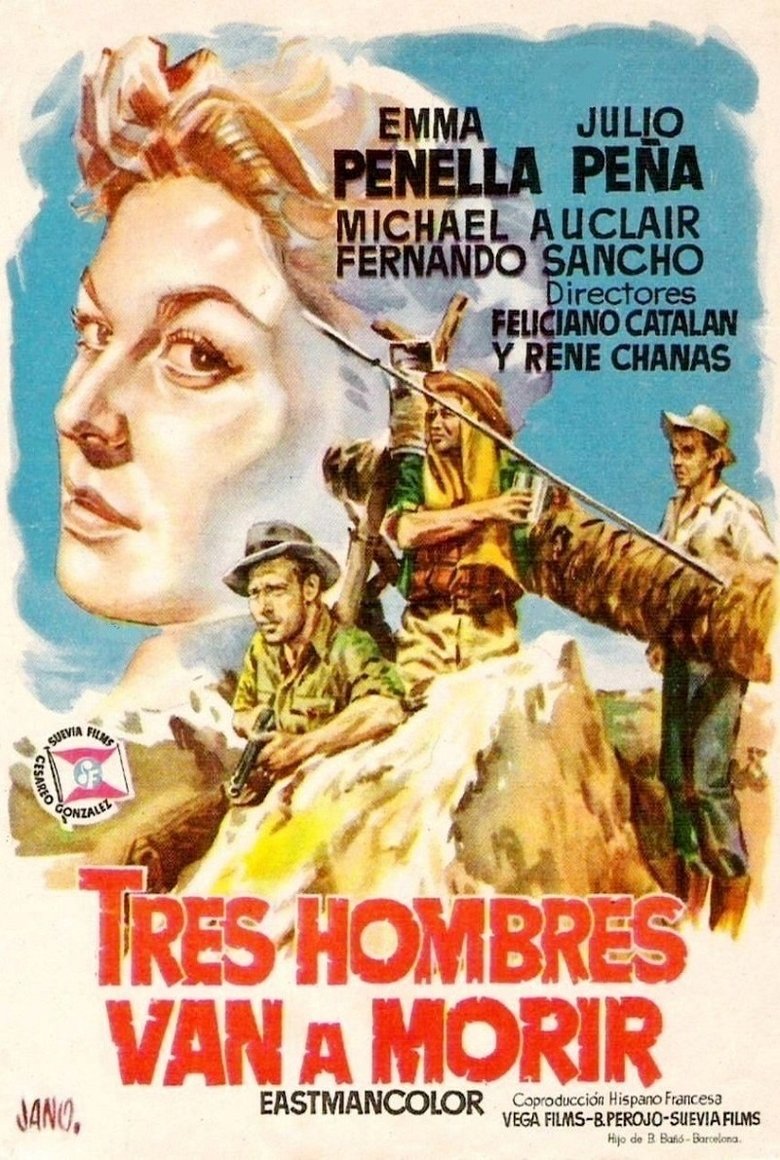 Tres hombres van a morir Poster of Tres hombres van a morir