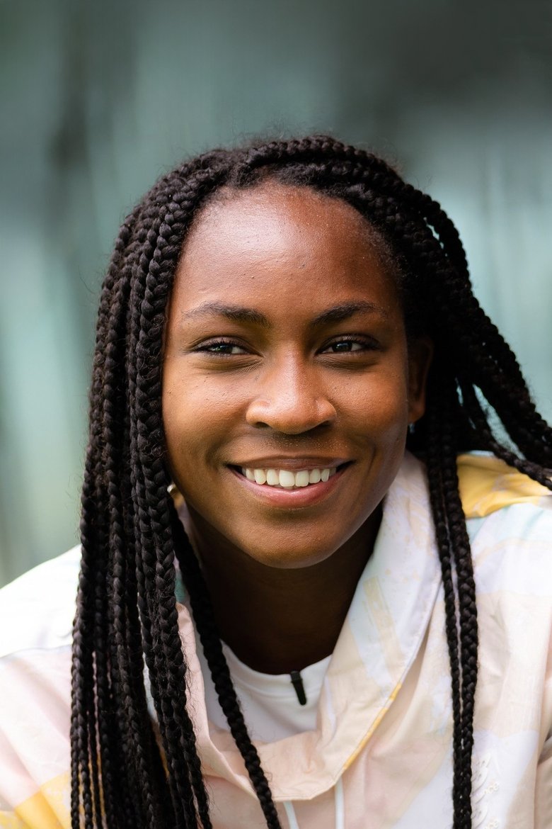 Coco Gauff Portrait of Coco Gauff