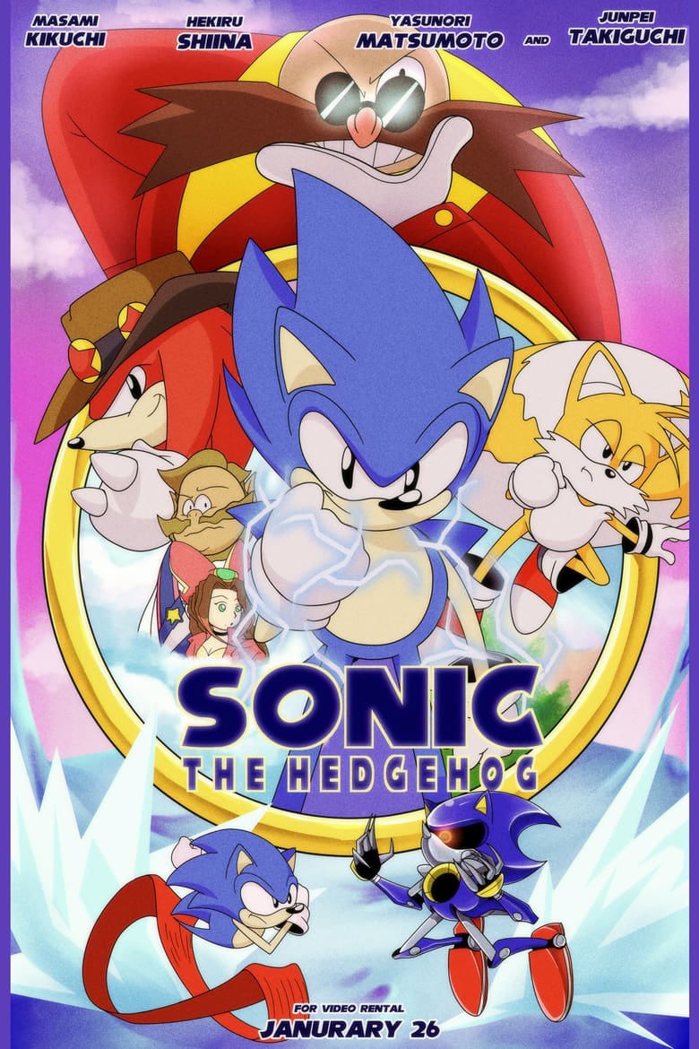 Sonic the Hedgehog Poster of Sonic the Hedgehog