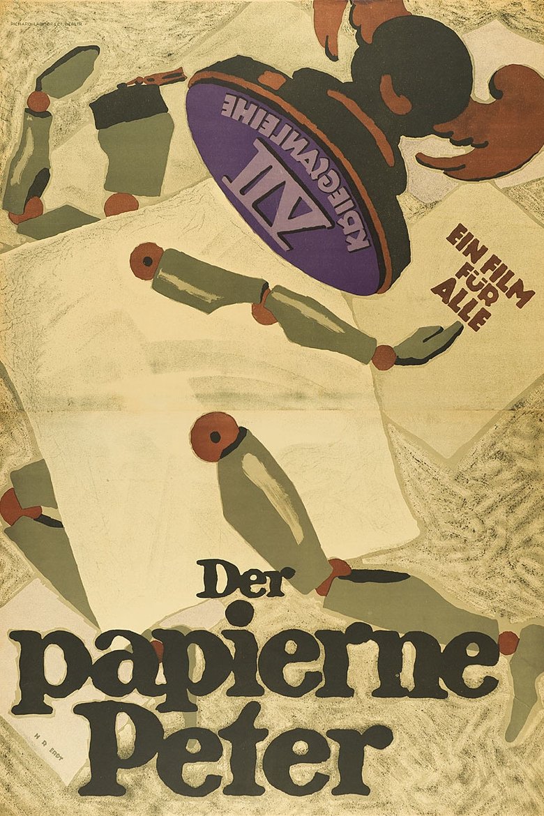 Der papierene Peter Poster of Der papierene Peter