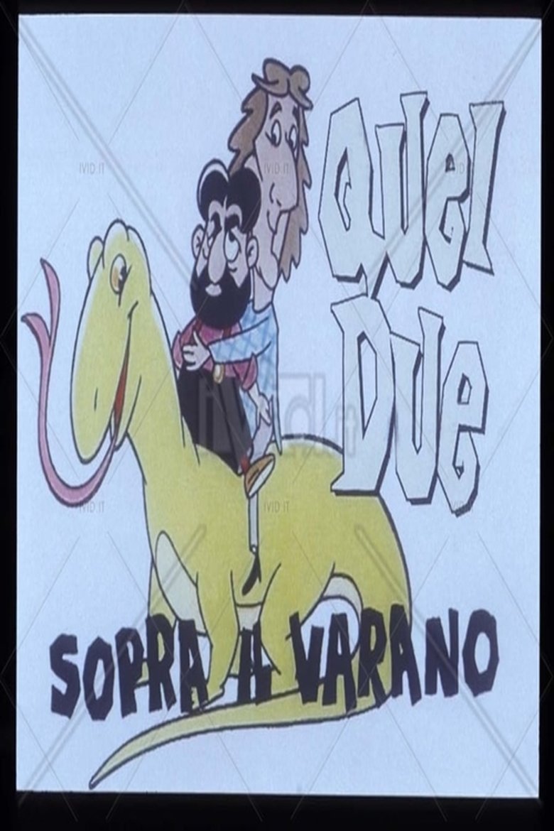 Quei due sopra il varano Poster of Quei due sopra il varano