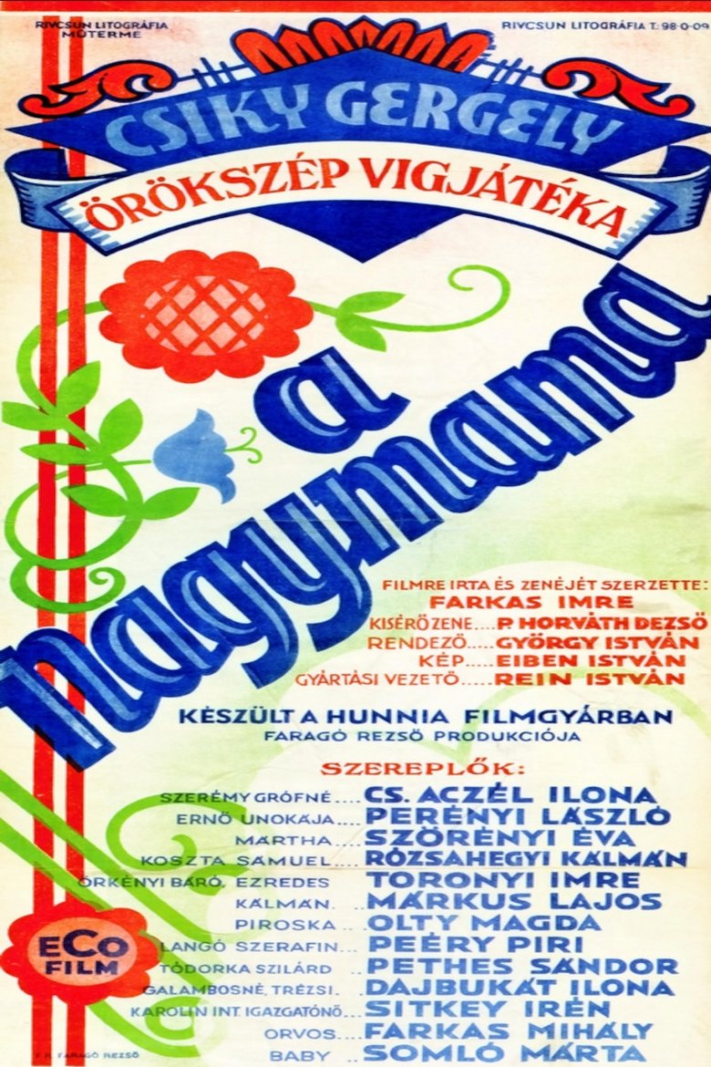 A nagymama Poster of A nagymama