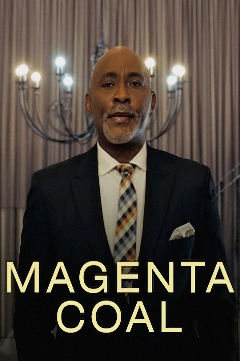 Magenta Coal Poster of Magenta Coal