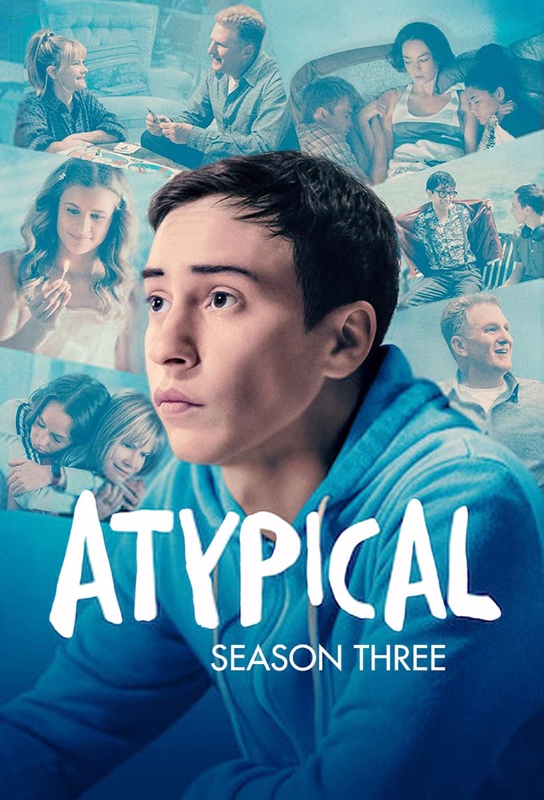 Cast and Crew in Atypical - Season 3 - Episode 9 - Sam Takes a Walk Poster of Cast and Crew in Atypical - Season 3 - Episode 9 - Sam Takes a Walk