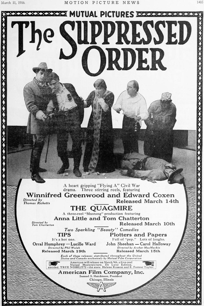 The Suppressed Order Poster of The Suppressed Order