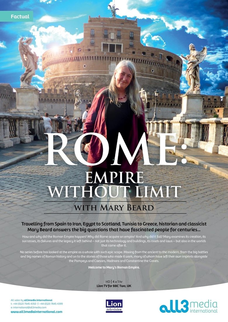 Episodes in Mary Beard's Ultimate Rome Empire Without Limit - Season 1 - Season 1 Poster of Episodes in Mary Beard's Ultimate Rome Empire Without Limit - Season 1 - Season 1