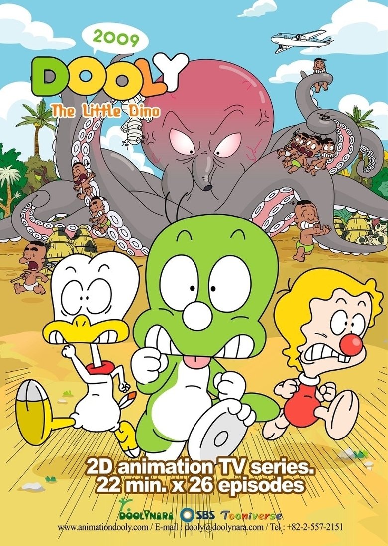 Dooly the Little Dinosaur Poster of Dooly the Little Dinosaur