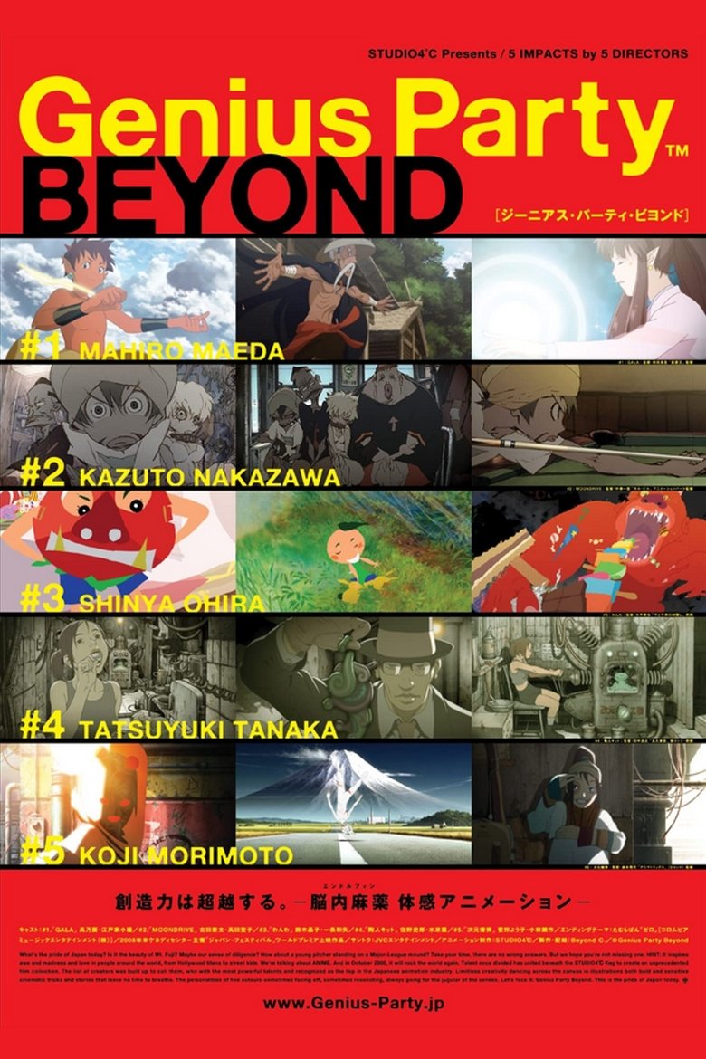 Genius Party Beyond Poster of Genius Party Beyond