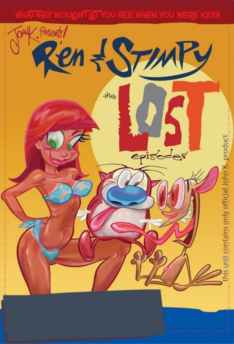 Ren & Stimpy Adult Party Cartoon Poster of Ren & Stimpy Adult Party Cartoon