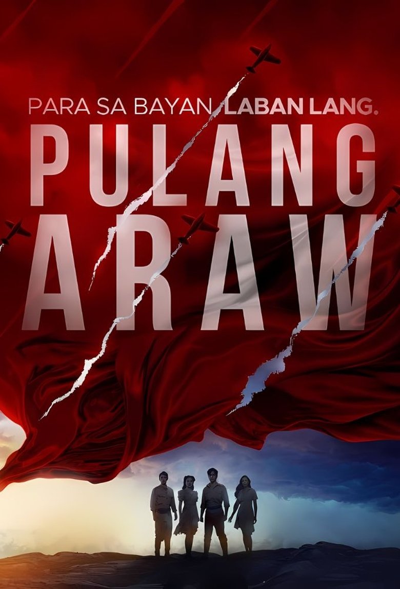 Cast and Crew in Pulang Araw - Season 1 - Episode 15 - Hiroshi and Adelina meets again Poster of Cast and Crew in Pulang Araw - Season 1 - Episode 15 - Hiroshi and Adelina meets again