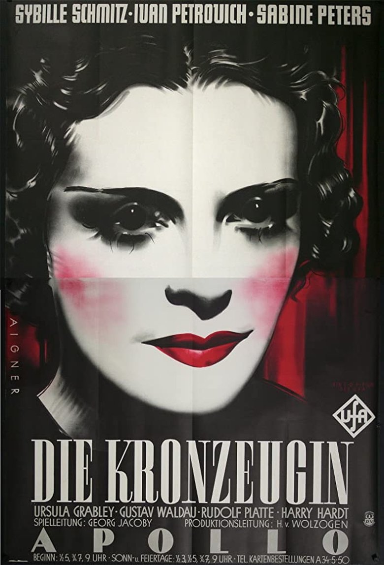 Die Kronzeugin Poster of Die Kronzeugin
