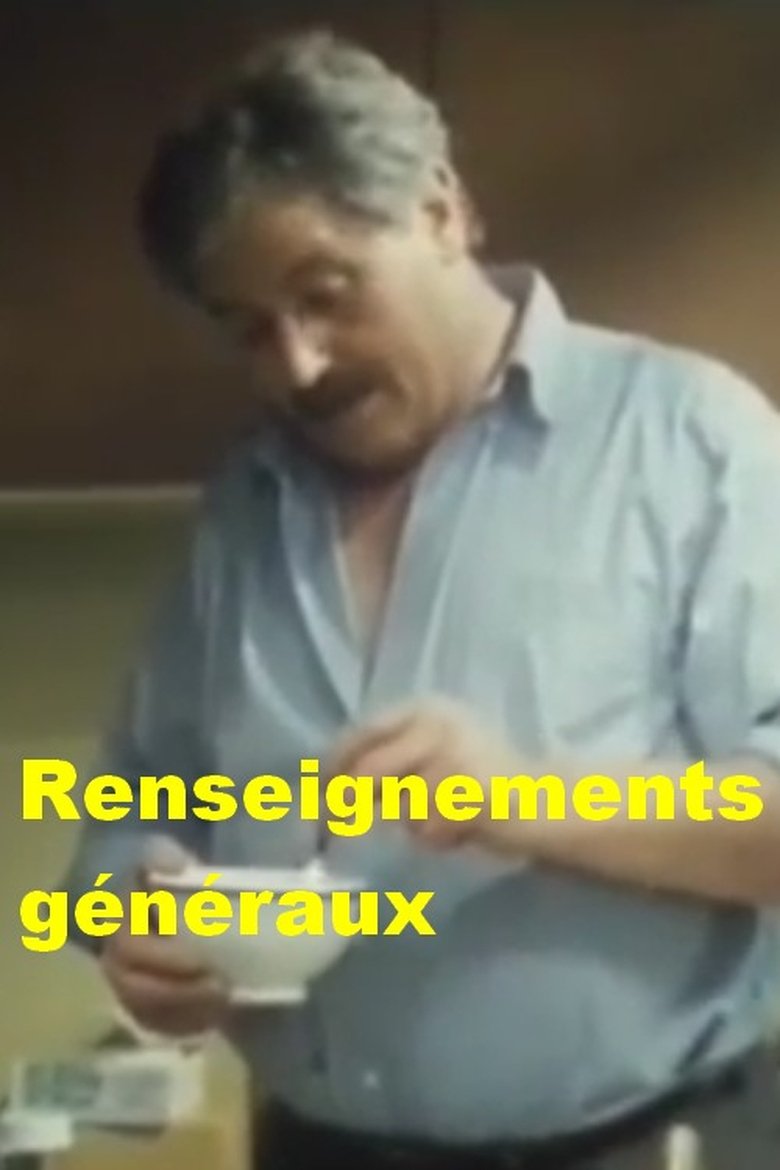 RG Renseignements généraux Poster of RG Renseignements généraux