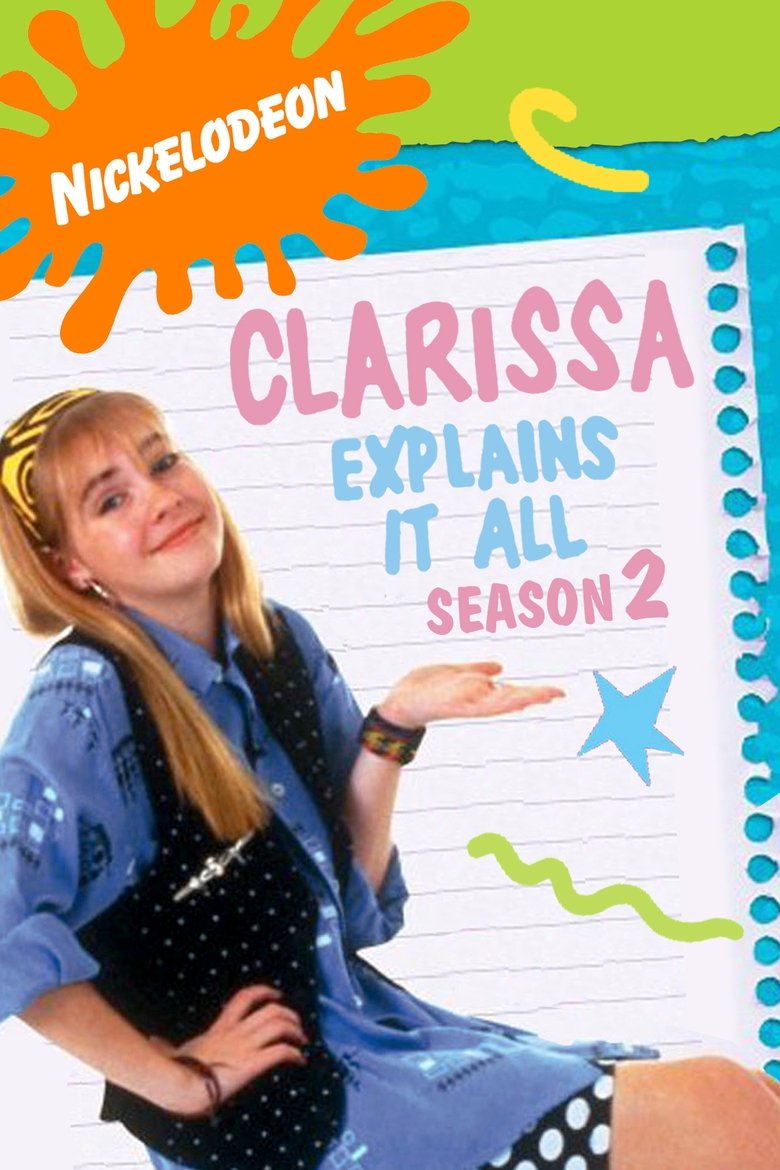 Episodes in Clarissa Explains It All - Season 2 - Season 2 Poster of Episodes in Clarissa Explains It All - Season 2 - Season 2