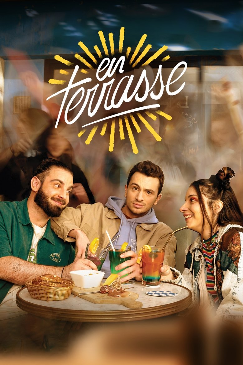 En Terrasse Poster of En Terrasse