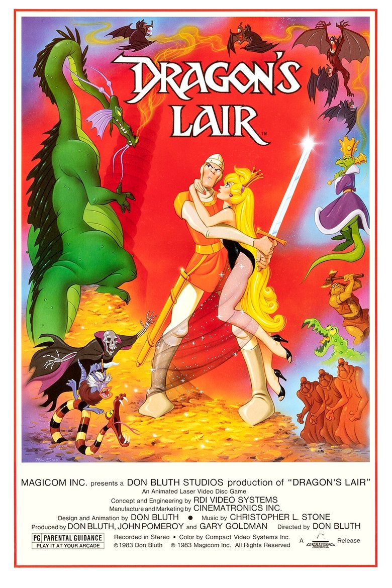 Dragon's Lair Poster of Dragon's Lair