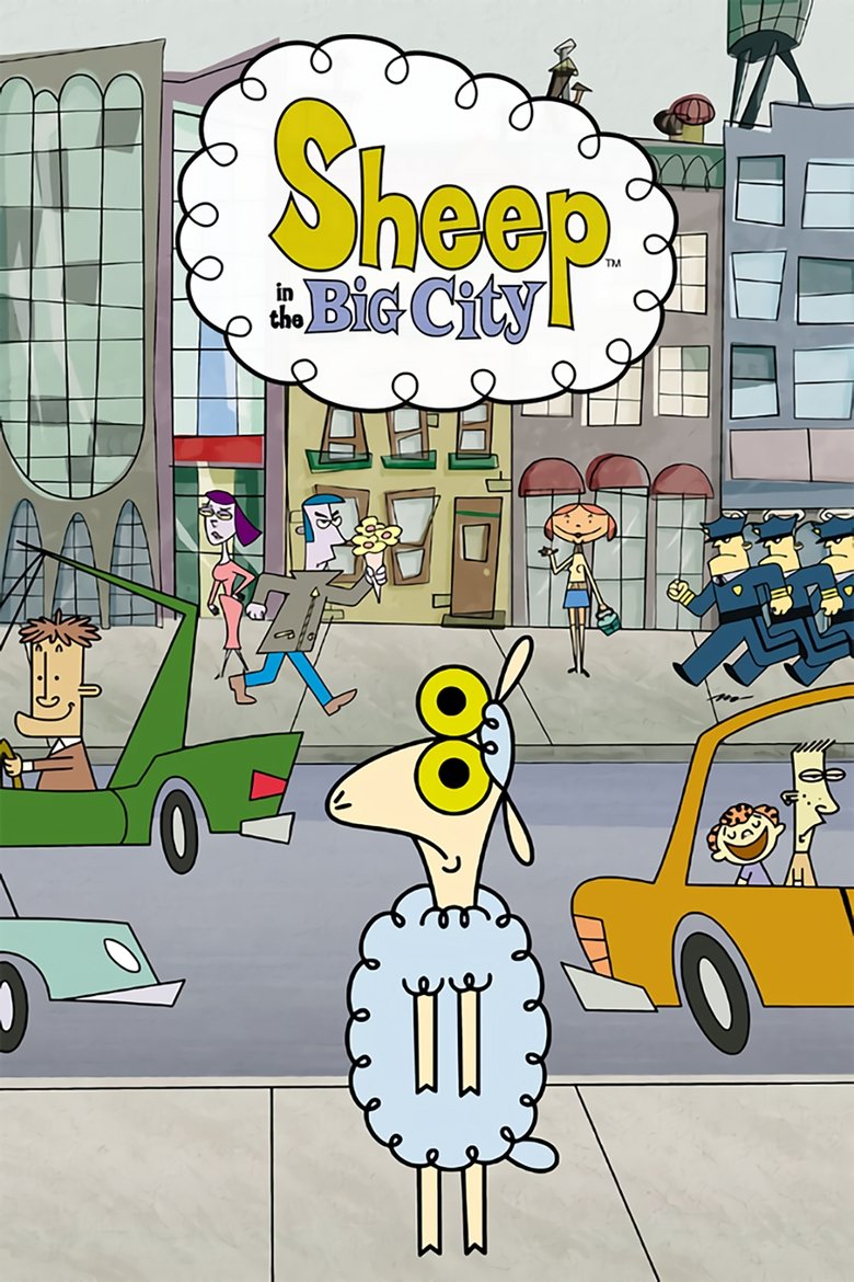 Sheep in the Big City Poster of Sheep in the Big City
