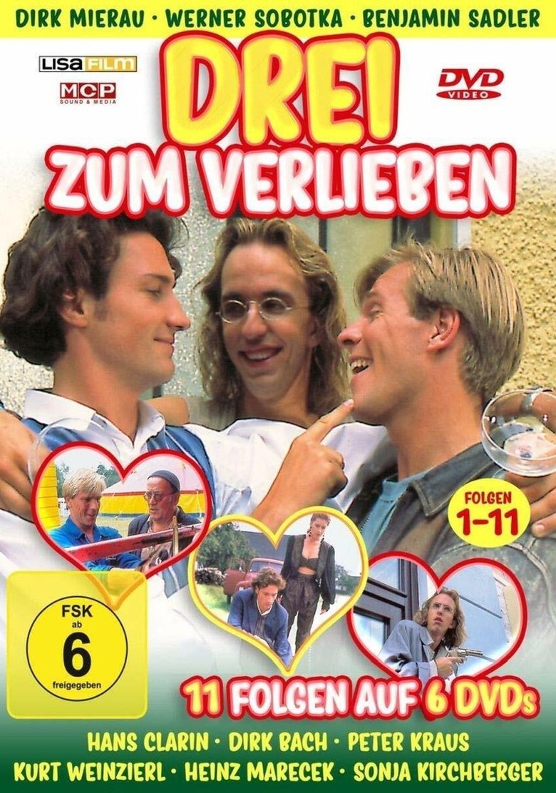 Drei zum Verlieben Poster of Drei zum Verlieben